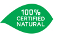 100% natural certified